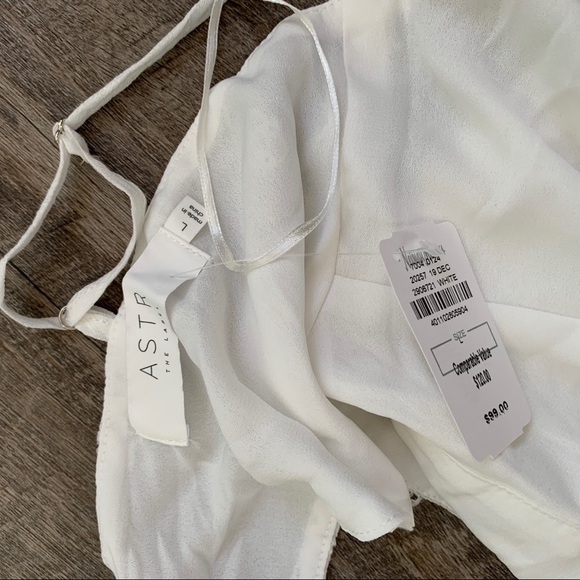 ASTR the Label Ellowyn White Eyelet Midi Dress - Picture 3 of 3